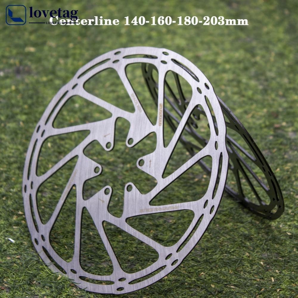 LOVETAG 140/160/180/203mm Rotor De Freio De Bicicleta De Aço Inoxidável Linha Central Peças De Disco Hidráulico Para MTB