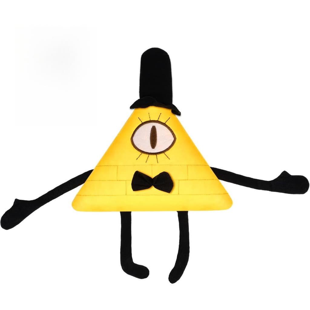 Bill Cipher Plush Com Pingente , Produto De Brinquedo De Queda De Gravidade , Conjunto De Presente Para Fãs , De Natal D