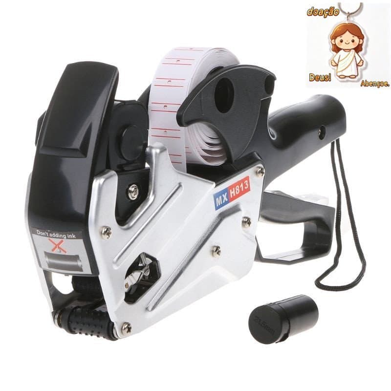 XI MX-H813 A-line 8 Dígitos Etiqueta De Preço Etiquetadora Papel De Para Varejo St