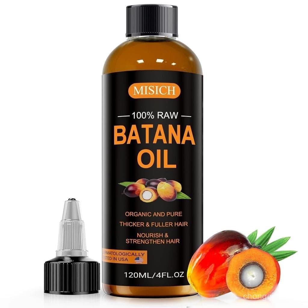 Óleo de Batana Original MISICH, 100% natural e orgânico, promove o crescimento capilar em homens e mulheres, proveniente