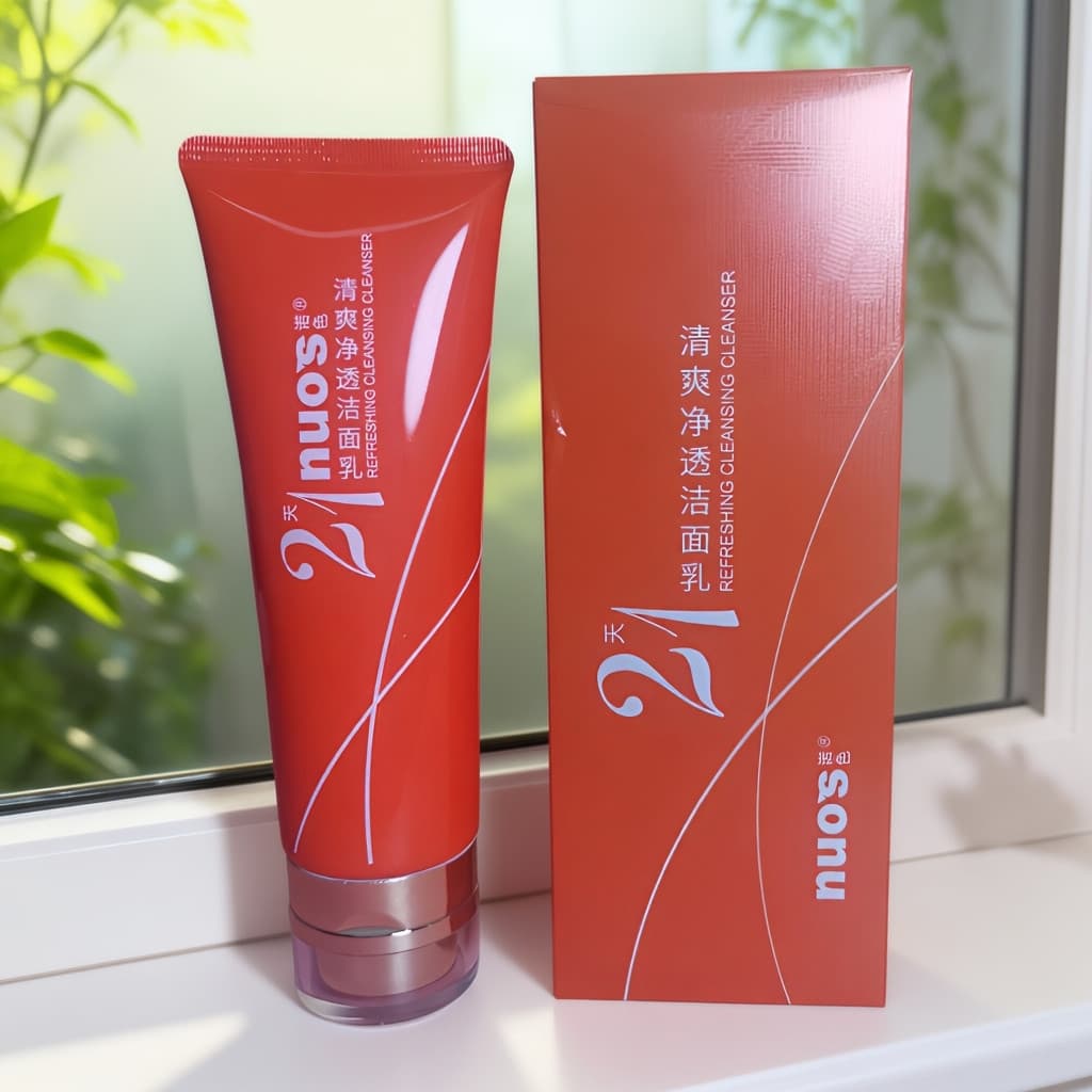 Limpador de limpeza refrescante para nariz 130g espuma macia sujeira limpa nova embalagem chegam20270710Genuíno Genuíno