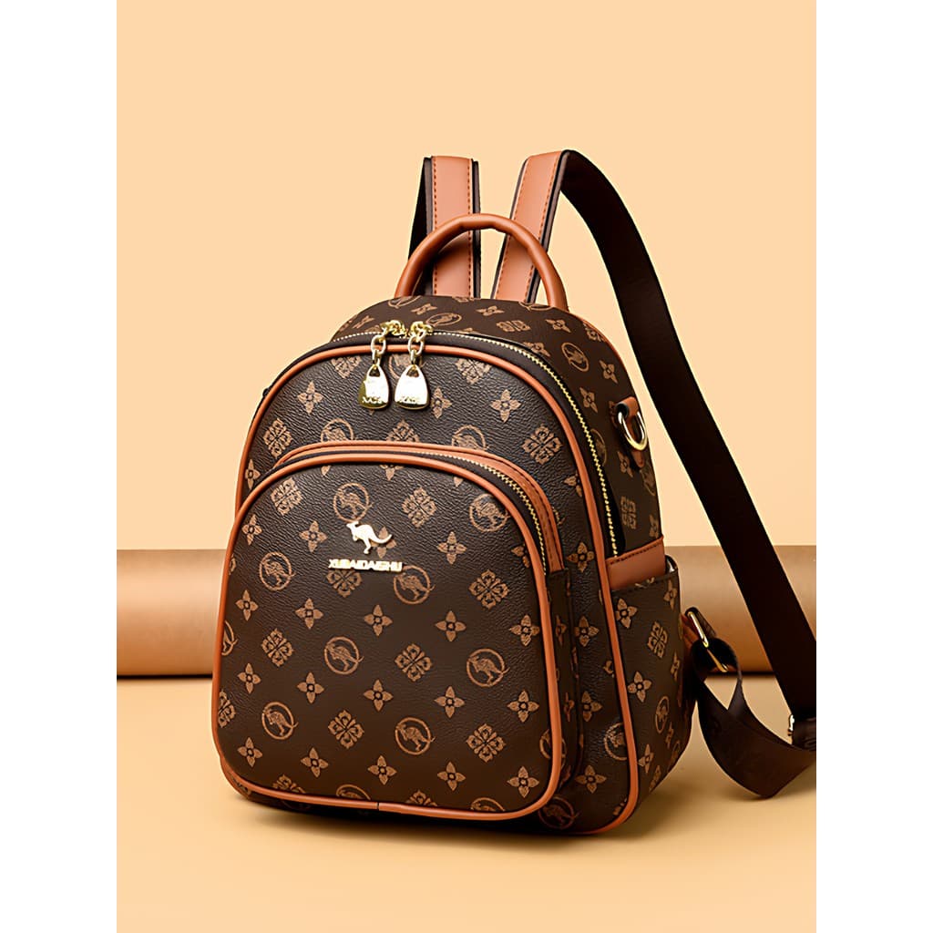High-End couro macio senhoras mochila 2026 novo estilo moda Retro pequena mochila passeio viagem trabalho meninas mochil
