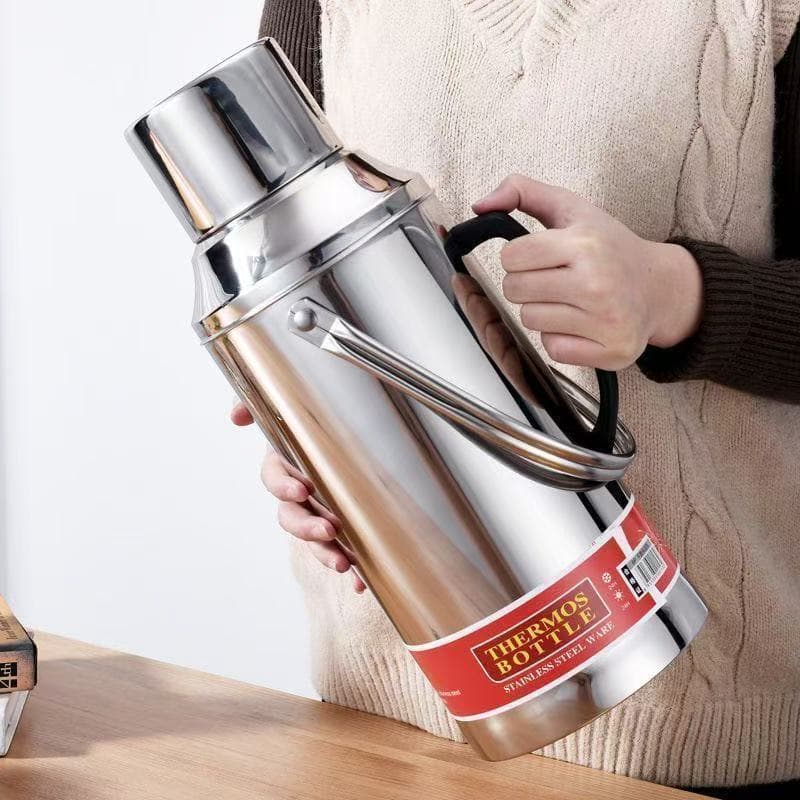 [Novo produto] Garrafa térmica de grande capacidade, garrafa térmica de aço inoxidável, térmica doméstica