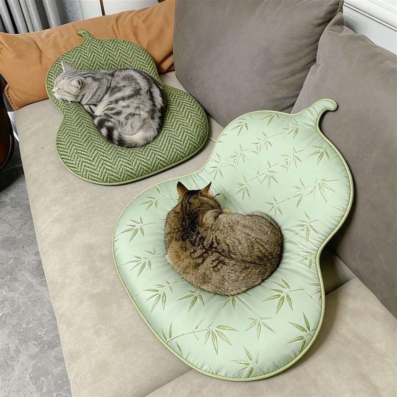 Cabaça gato almofada de gelo Pet legal esteira verão resfriamento ferramenta útil pequeno médio tamanho cão dormir almof