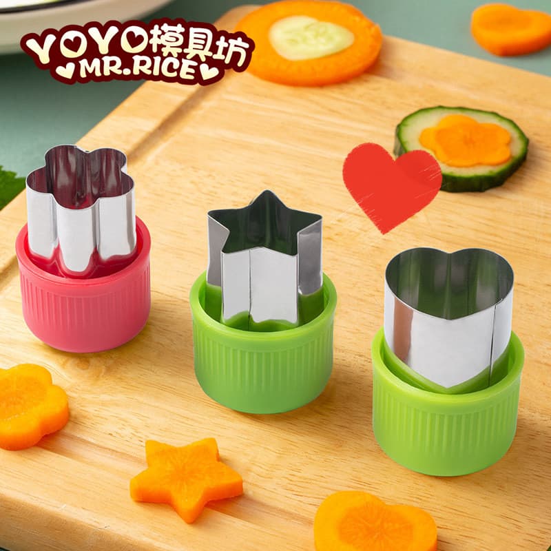 Pequeno amor frutas vegetais molde de gravação amor tamanho pequeno aço inoxidável frutas vegetais corte molde dos desen