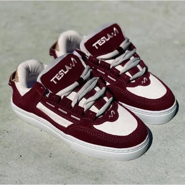 Tenis Tesla Coil Purple Refletivo Skate Unissex Variedade de Cores.