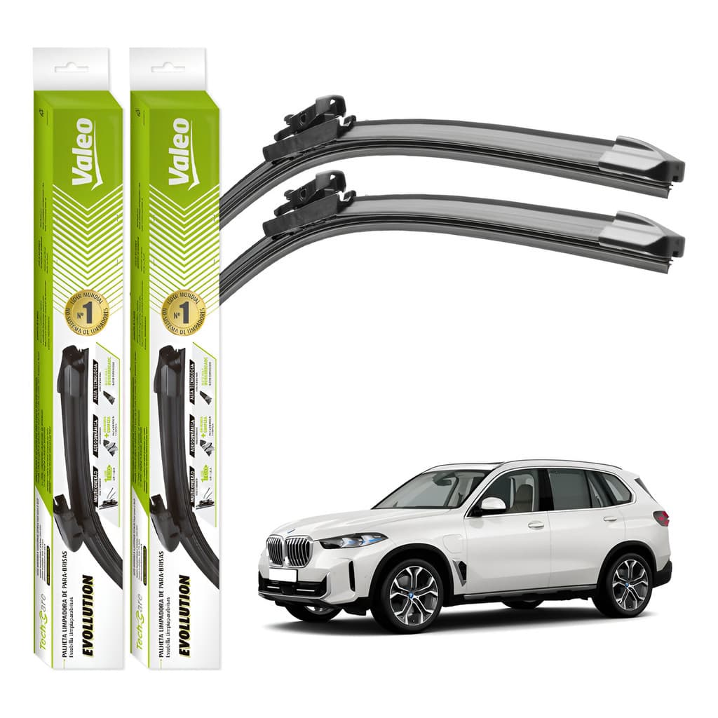 Par Palhetas Limpador Parabrisa Valeo Bmw X5 2019 A 2025