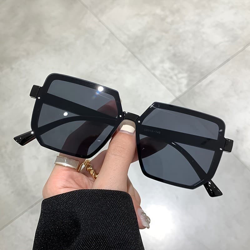 Fashion Oversized Square  Sunglasses For Women Men Anti Glare Outdoor Sun Shades For Shopping Party Travel-&*-*---&***&*
