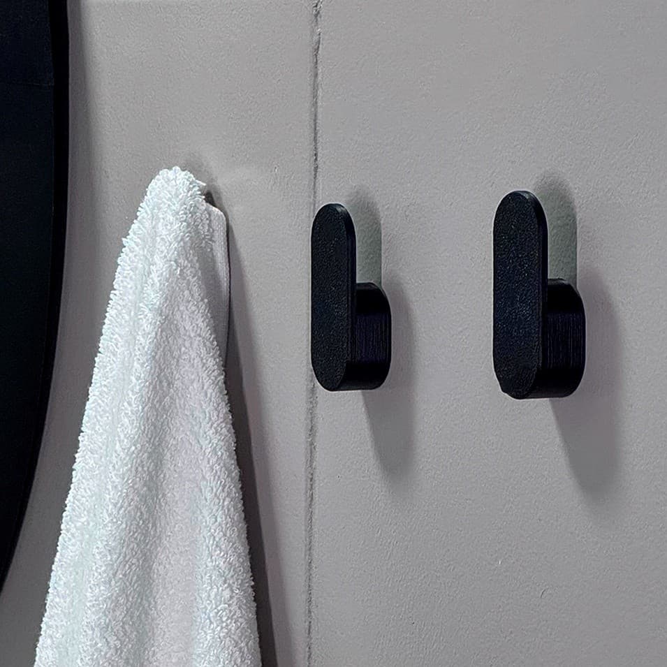 Suporte de Parede Multiuso pra cabides bolsas toalhas Kit Gancho fácil instalação