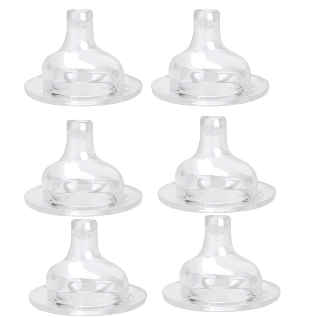 kit 6 Bico Antivazamento em Silicone Para Copo Treinamento