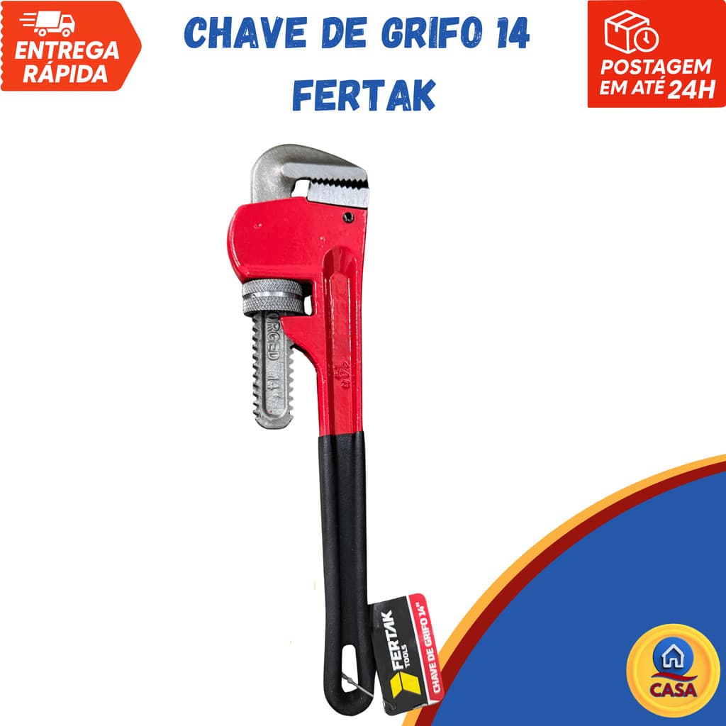 Chave de Grifo 14 - Fertak