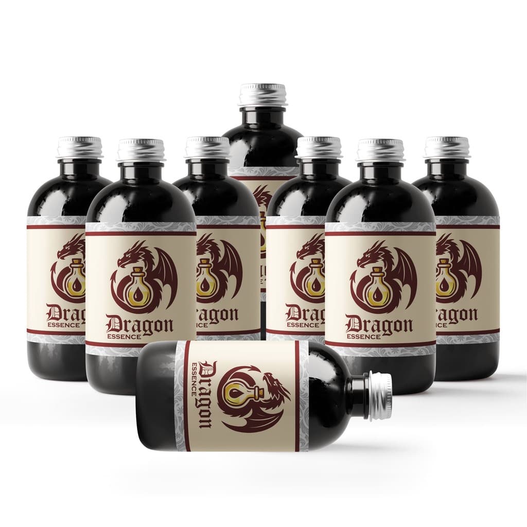 Kit 8 Essências Aromáticas Lipossolúveis (Óleo) 100ml – Dragon Essence | +250 Opções Disponíveis