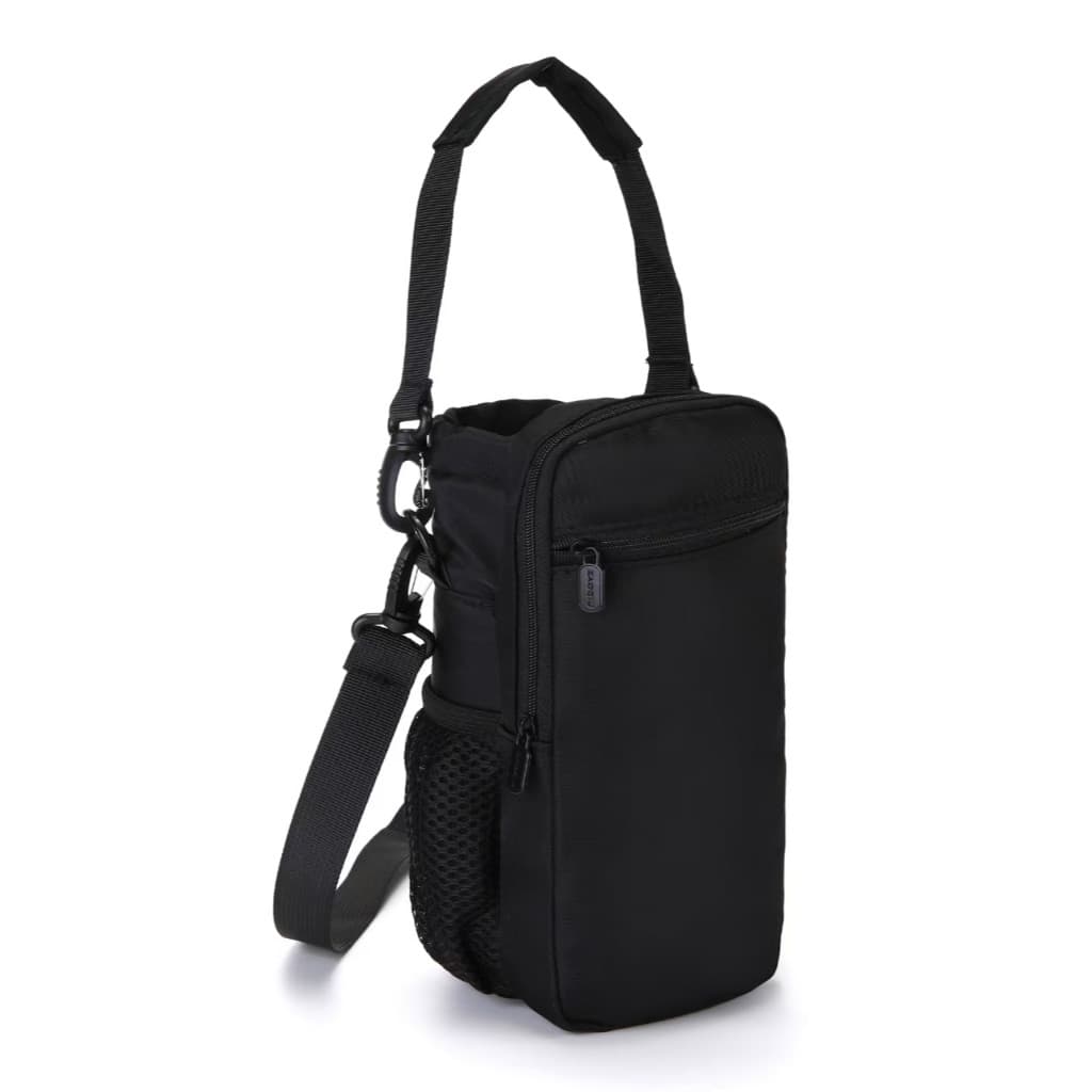 Bolsa Porta-garrafas De Água Compatível Com Copo 32oz , 1 Litro Com Alça Ajustável e Alça para Mão Portátil--QingTian