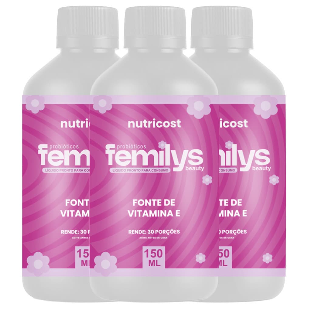 3 Femilys 150ml | Aumente sua Imunidade e Fortaleça seu sistema imunológico