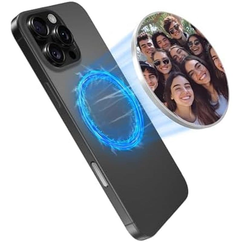 Espelho Magnético Para Selfies iPhone , Grande Angular Convexo Câmera Traseira – Perfeito De Vlogging