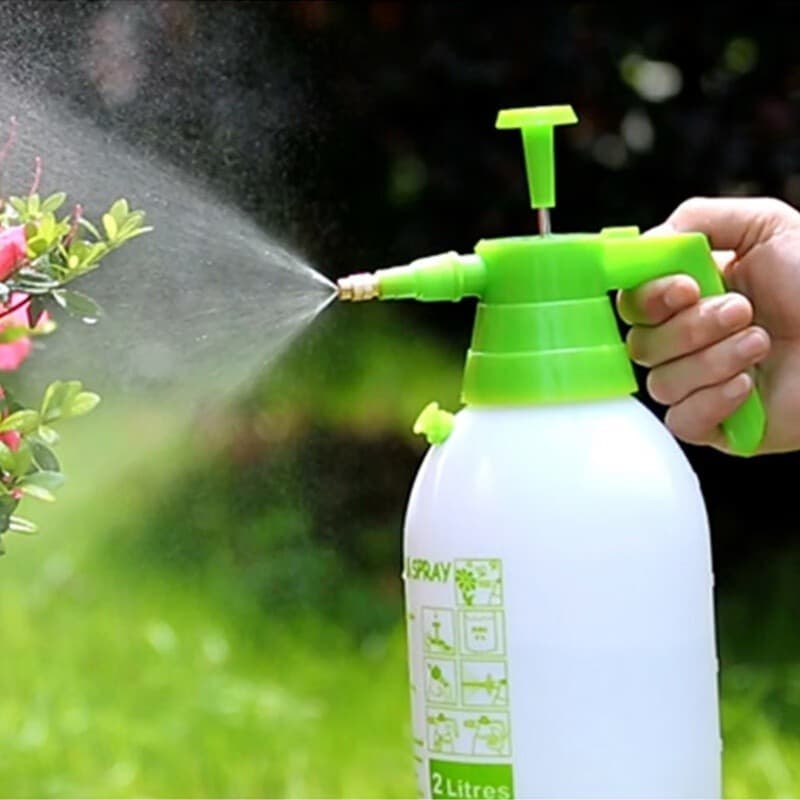 Borrifador De Água Pressão Manual 1.5L Prático Para Jardinagem E Hortas