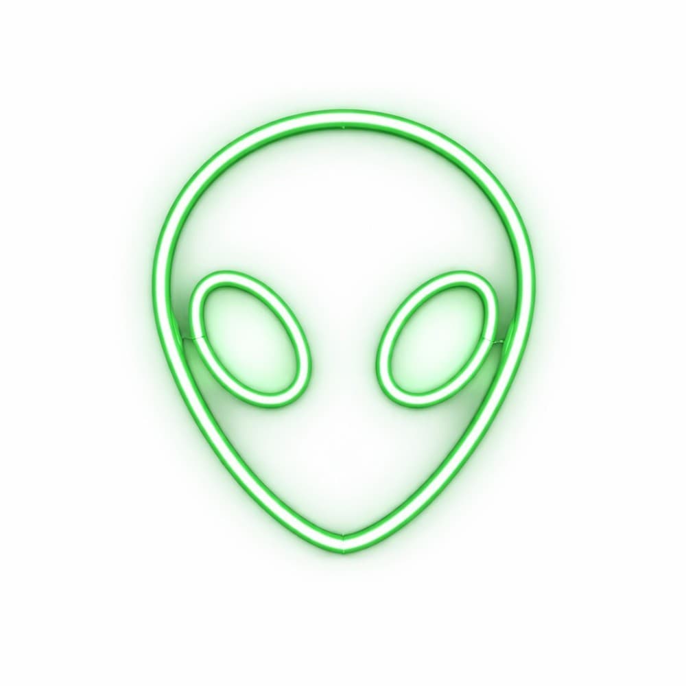 Boneco Et Luminoso Alienigena Neon Caminhao Led Bivolt Verde