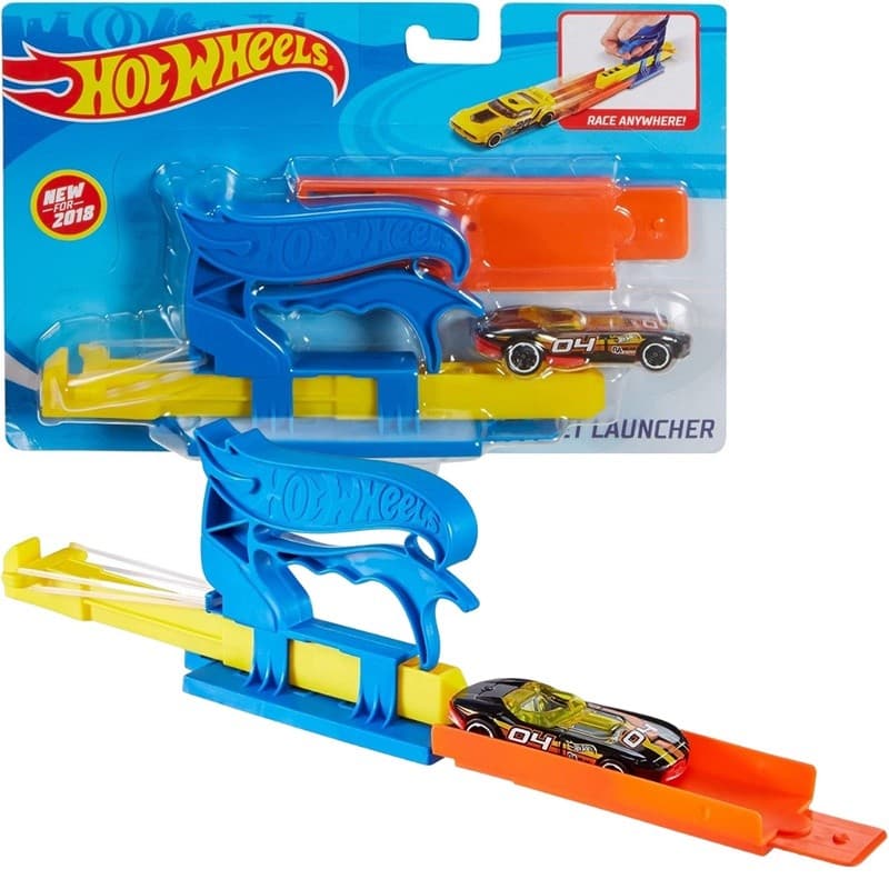 Hot Wheels Pista Lançador Com Carrinho - Original Mattel FTH84