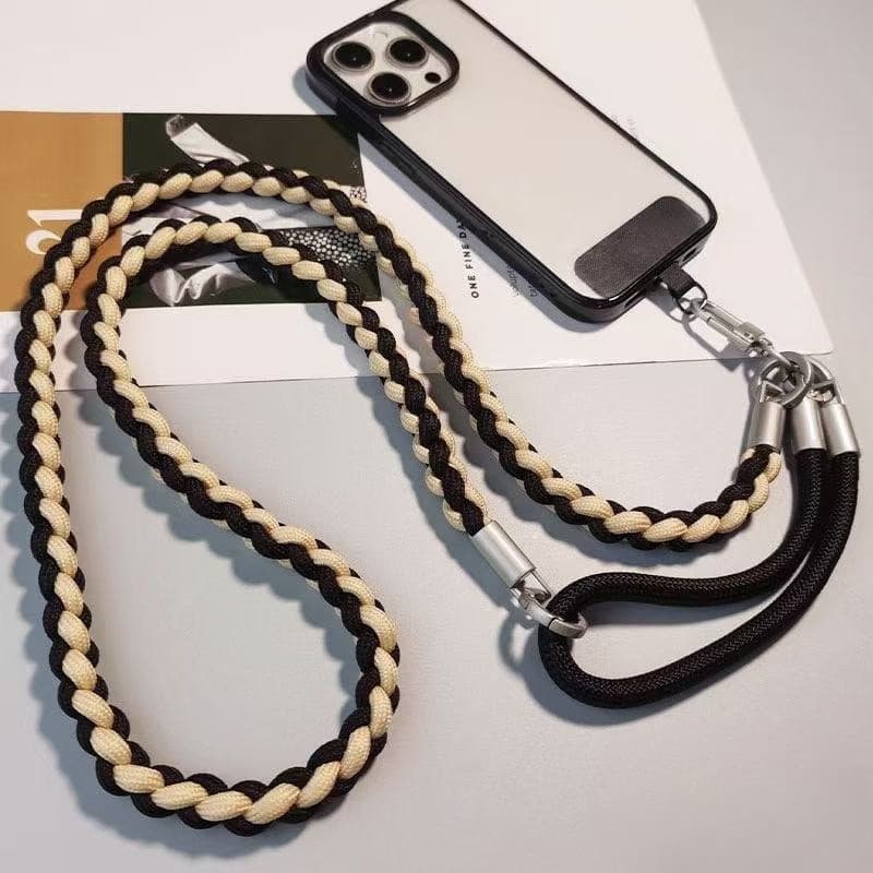 1Pc Universal Longo Telefone Cordão Pescoço Pendurado Corda Crossbody Com Clipe De Conexão De Caso De
