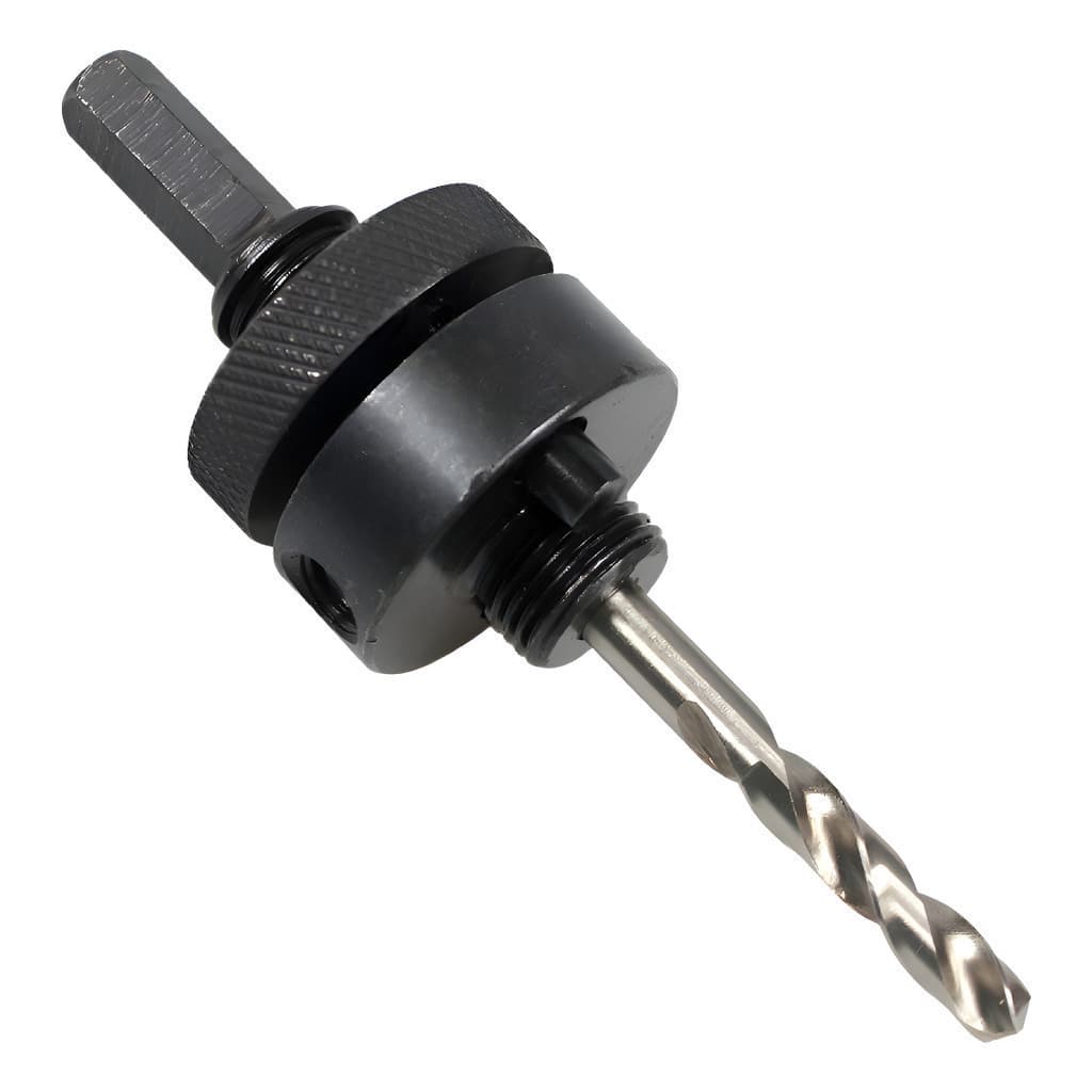 Suporte Para Serra Copo Universal 32 a 210mm Encaixe Hex 1/4 Compatível Starrett Makita Vonder