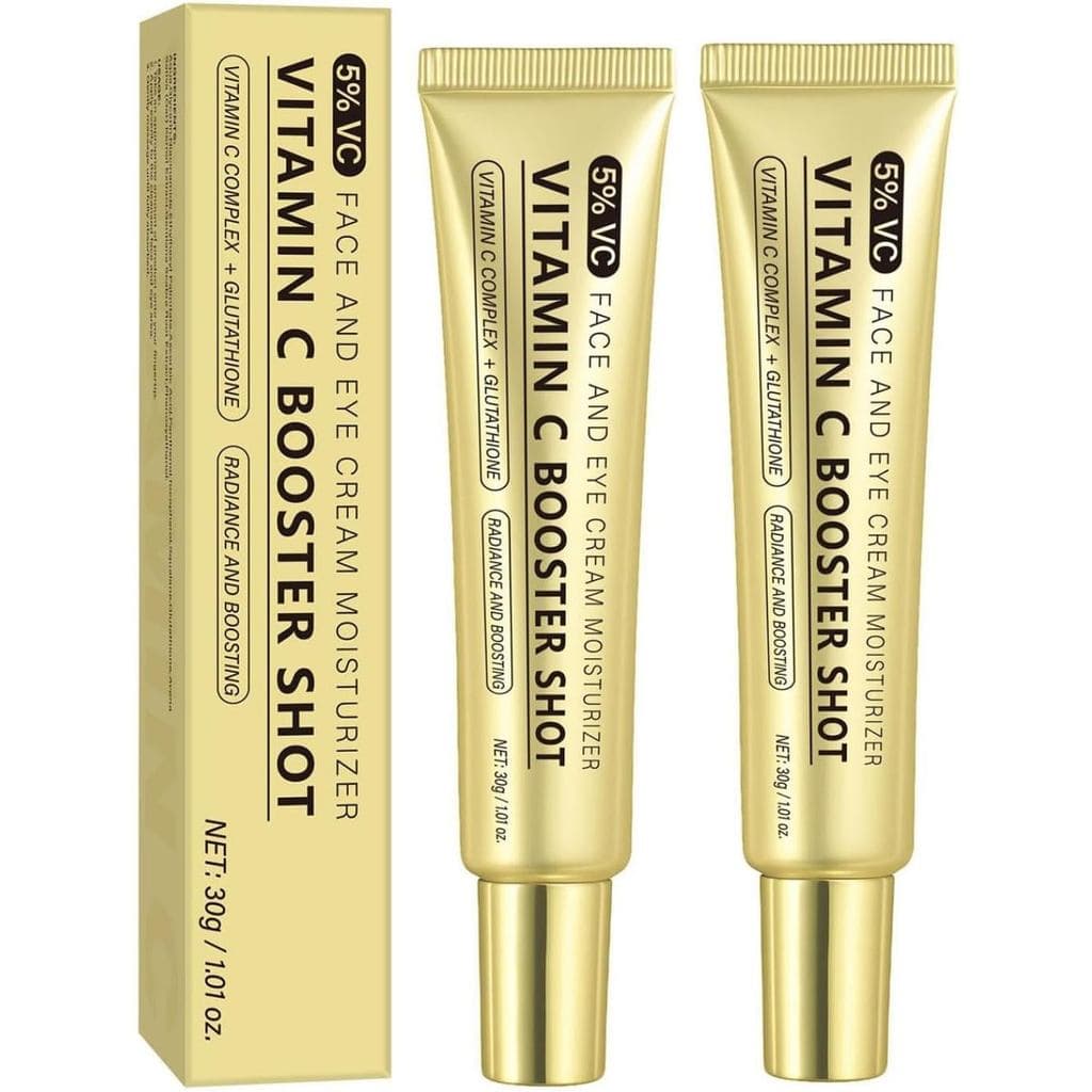 Sérum Firmador com Vitamina C, Creme para Olheiras e Olhos Inchados, Creme Hidratante para Rugas do Rosto e Olhos, para