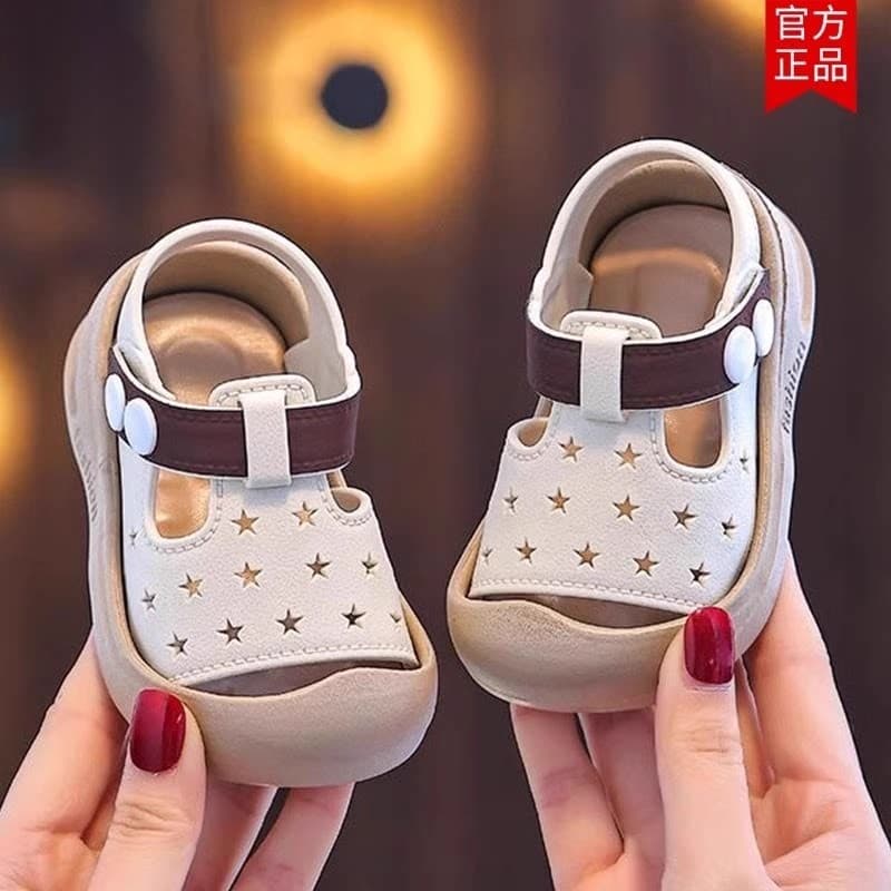 Crianças sandálias 1-2 anos de idade bebê sandálias infantis verão novo estilo sola macia antiderrapante meninas meninos