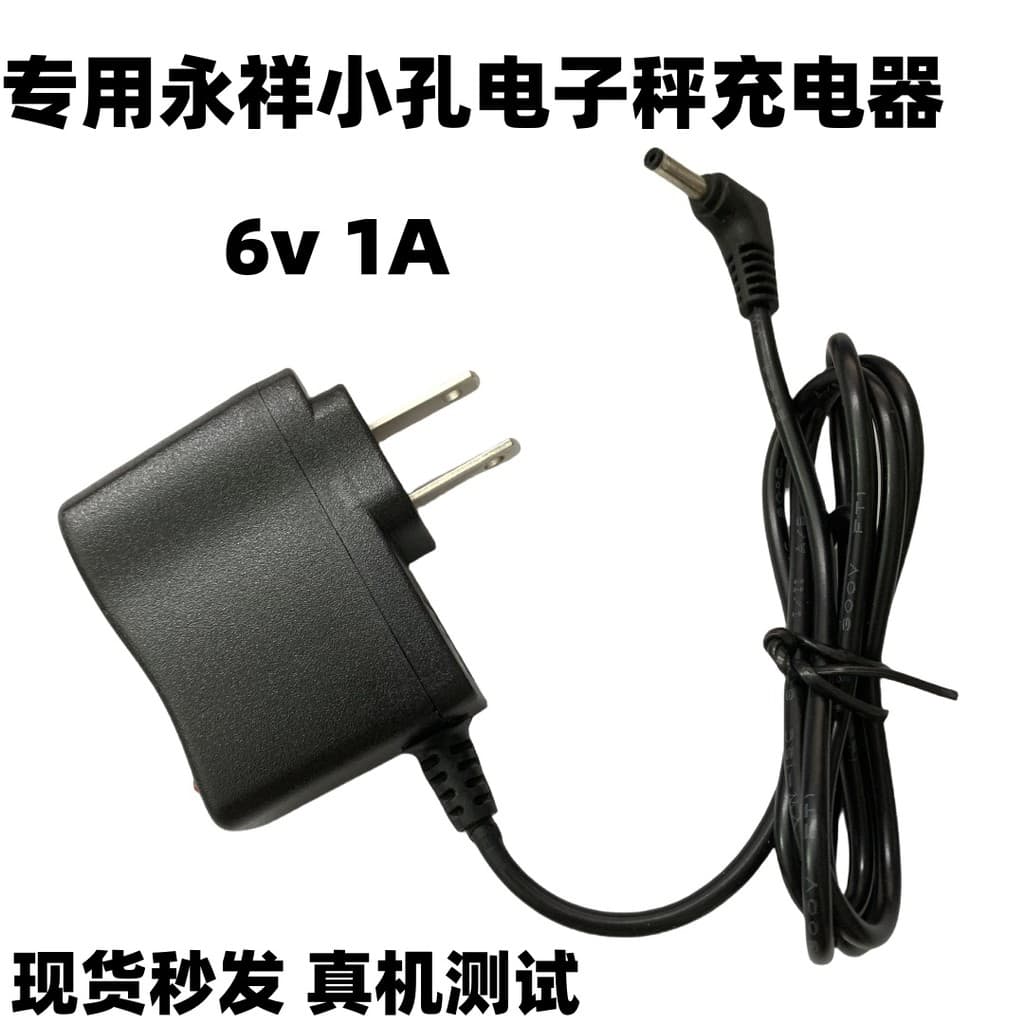 Carregador de balança eletrônica Yongxiang YX-801 YX-802 YX-988 YX-989 Adaptador de alimentação do carregador