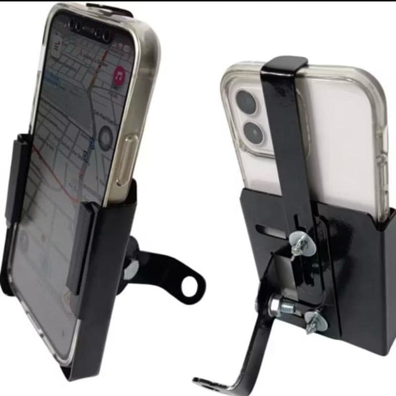 Suporte Celular Moto de Ferro Reforçado Universal Articulado Moto-boy