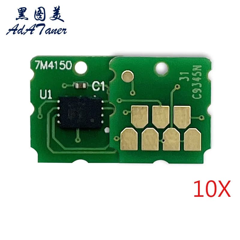 10X Chip para Caixa de Manutenção C9345 (Tanque de Tinta Residual) para EPSON L8050 L8160 L8180 L15158 L15168 L15180 L18