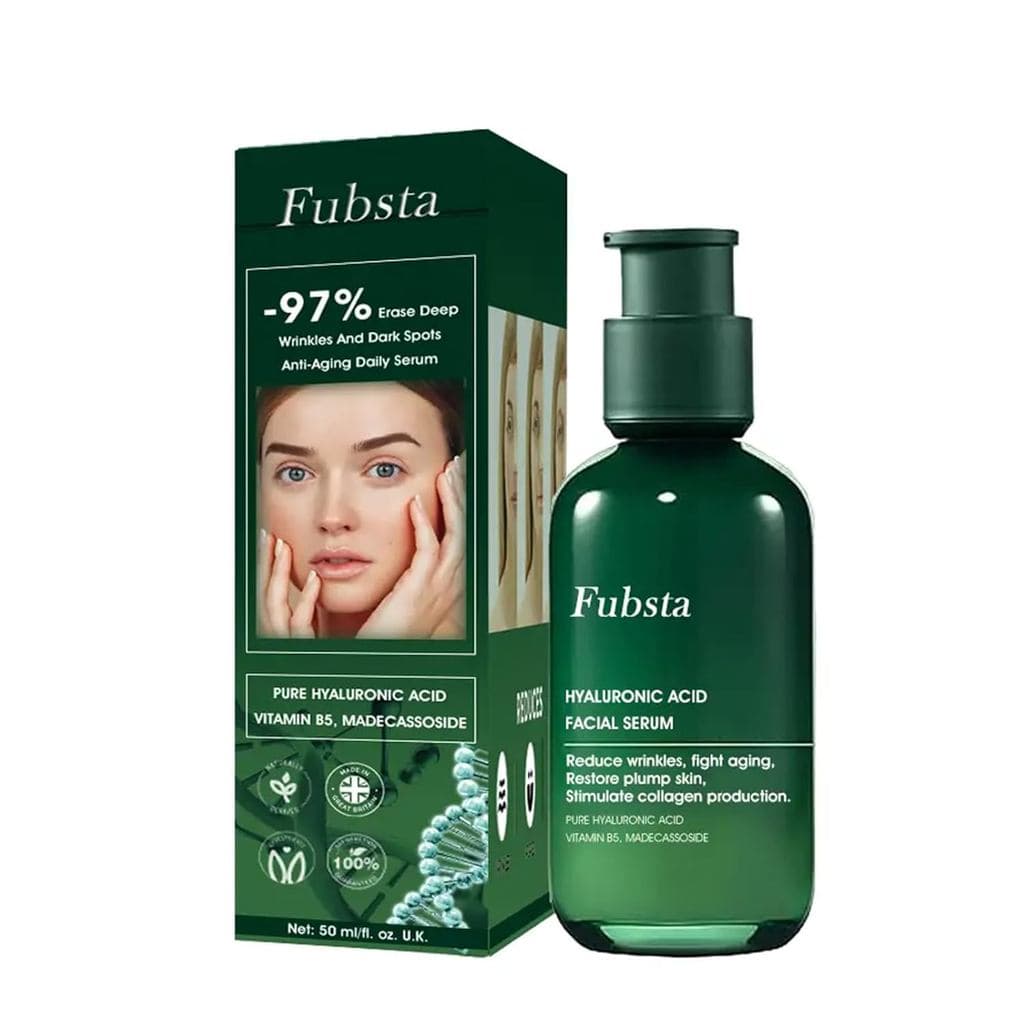 Sérum Rejuvenescedor e Firmador da Pele Fubsta, Sérum Facial, Sérum Firmador para Rosto e Pescoço, Sérum Firmador da Pel