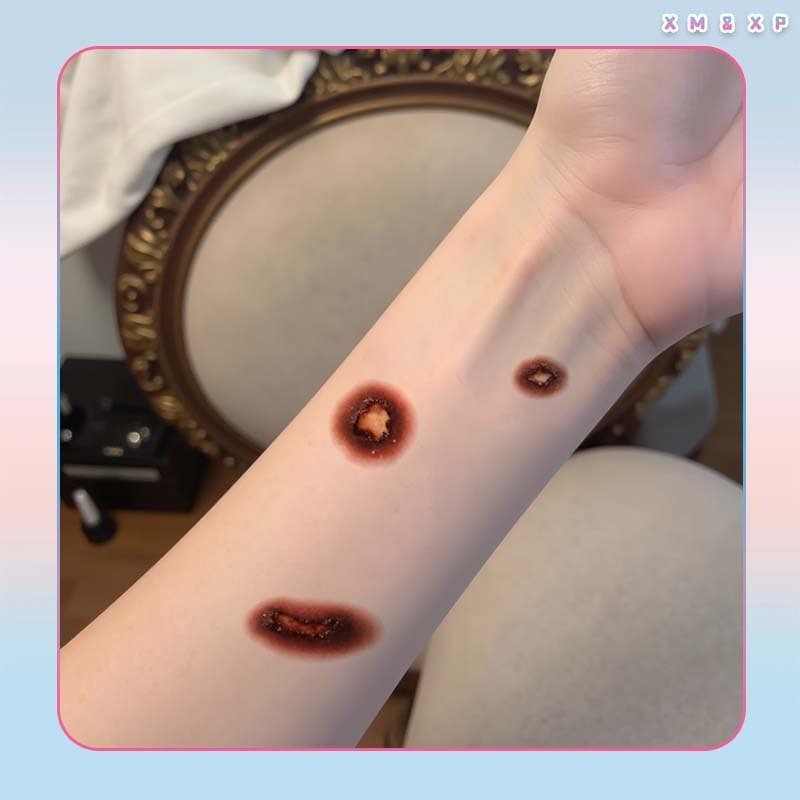 |Halloween tatuagem adesivos cicatrizes falsas ferida arranhões costura adesivos zero costura adesivos Horror rosto
