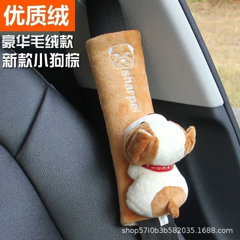 Almofada Universal para Cinto de Segurança para Homens e Mulheres, Decoração de Carro, Capa Protetora Espessada, Design