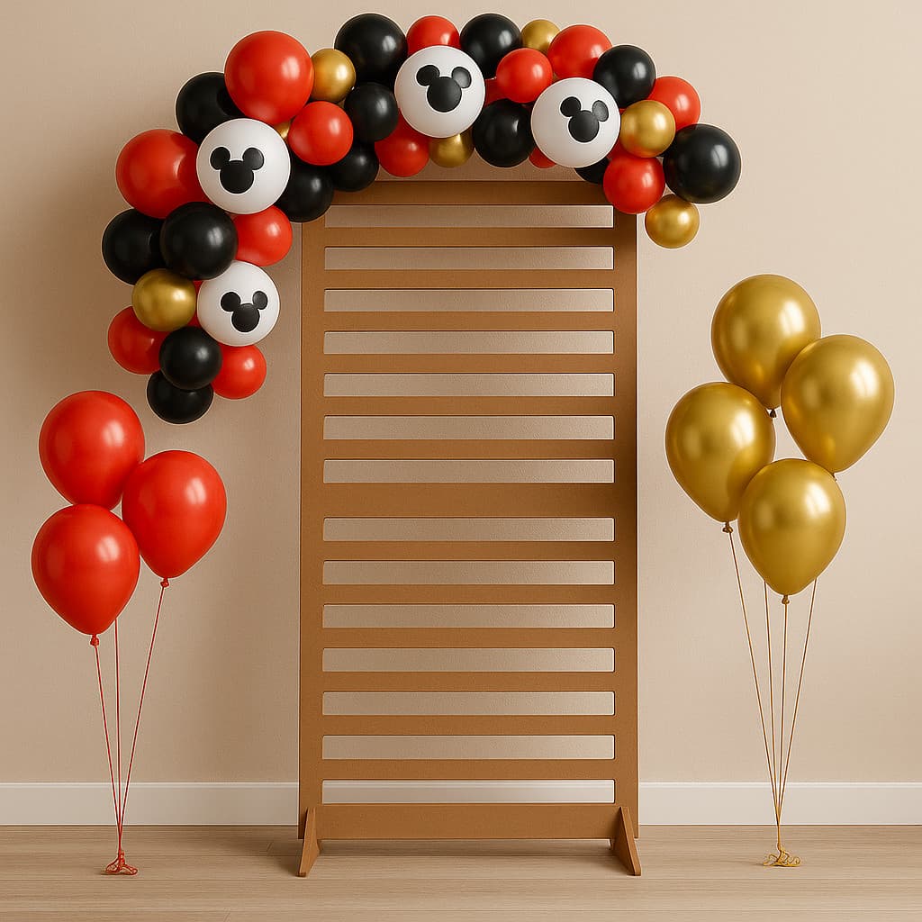 Kit com 2 Painel Decorativo Treliçado MDF Grande 184cm – Fundo para Fotos e Decoração