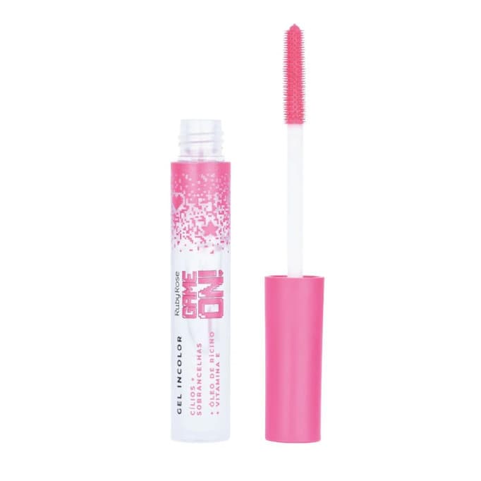 Gel Incolor Cilios + Sobrancelhas Game On Rubyrose