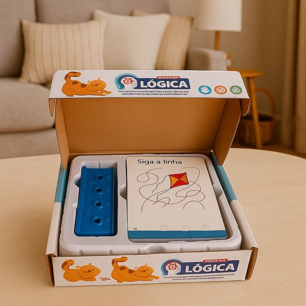 Brinquedo Educativo Infantil Jogo Da Lógica Pakitoys Estimula Aprendizagem Divertida