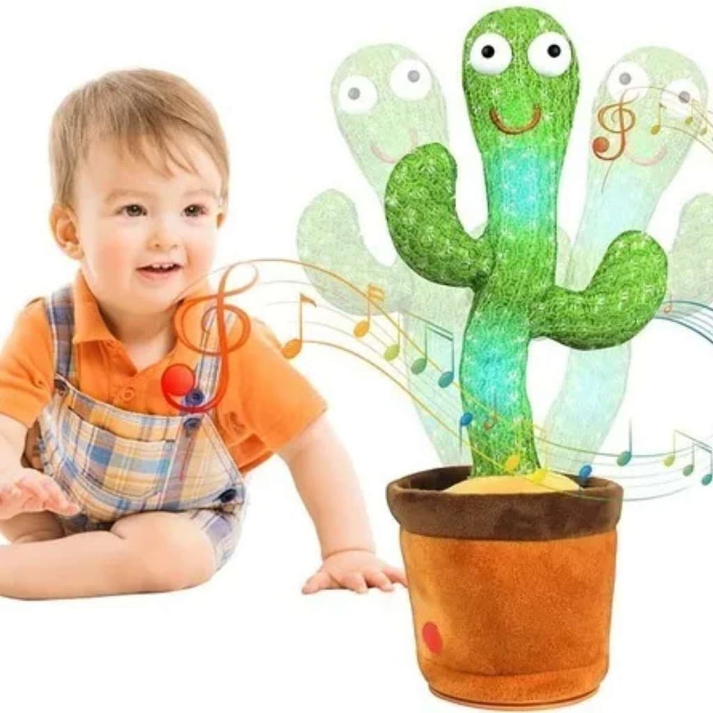 Cacto Dançante Brinquedo Musical Brinquedo Para Menina Pronto Estoque