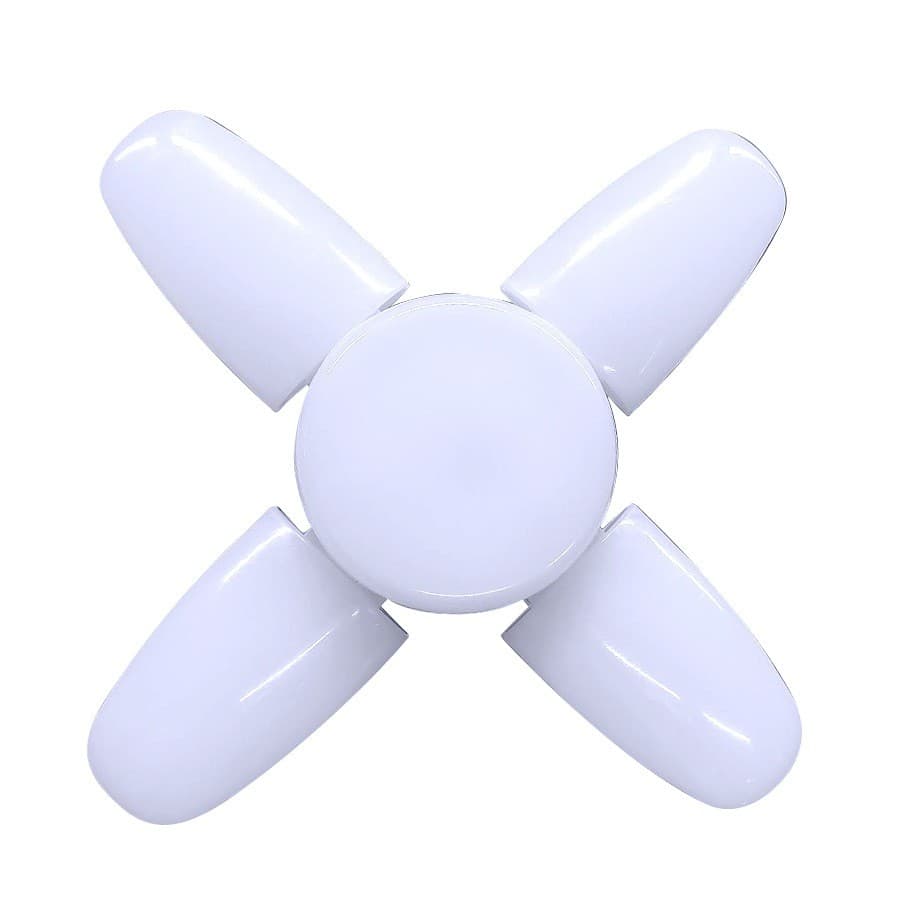 Lâmpada LED 28W 4 Pétalas Ajustável Luz forte