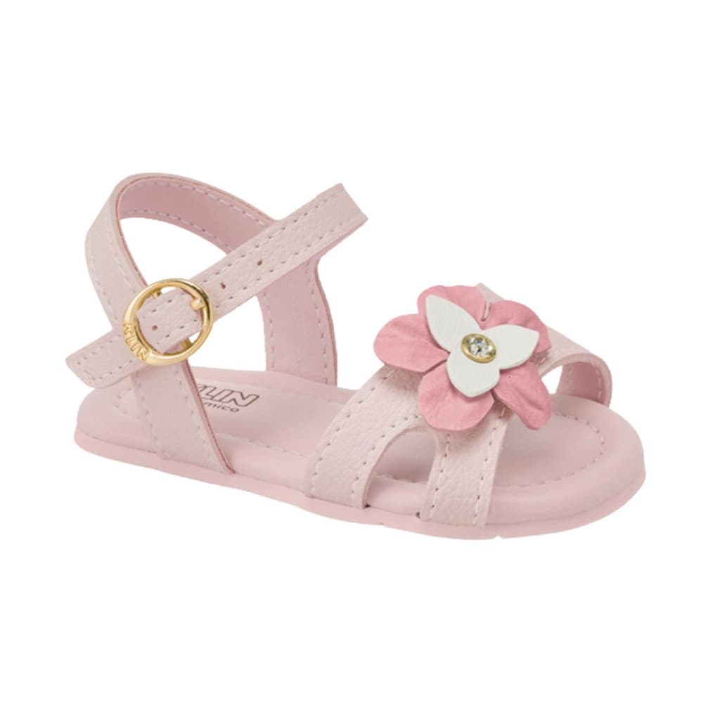 Sandália Klin Cup Cake Flor Anatômica Bebê Menina 515251