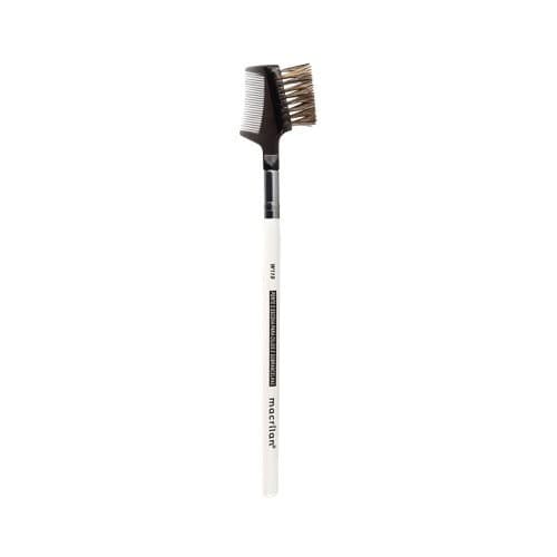 Pincel W119 profissional pente e escova para cílios e sobrancelhas Macrilan