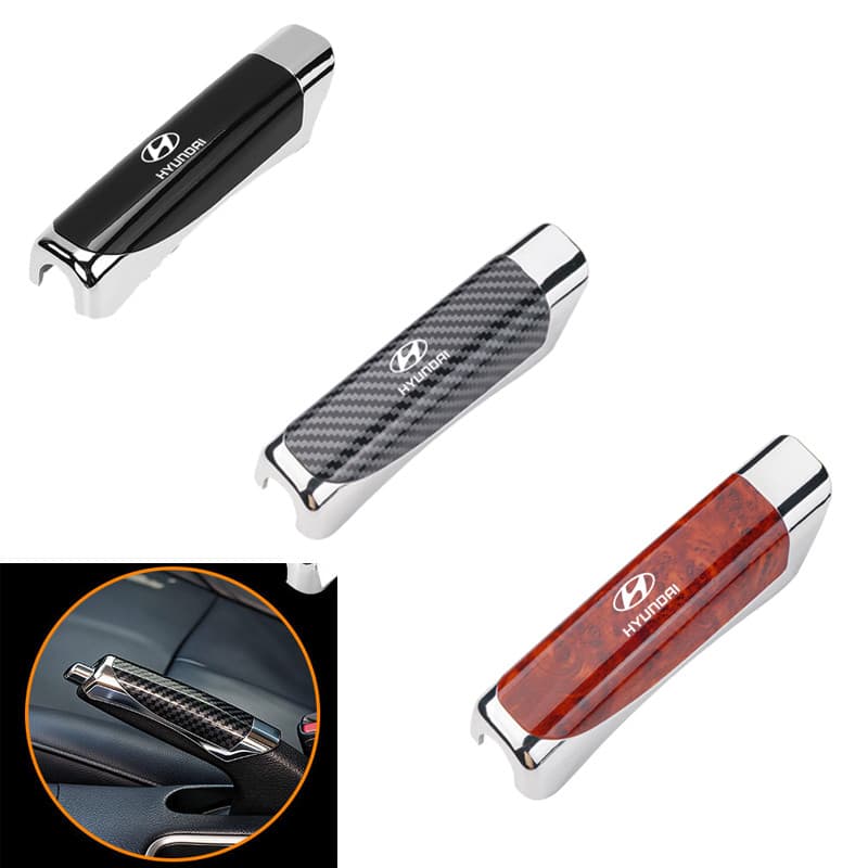 Capa De Freio De Mão Do Carro Emblema Adesivo Acessório Para Hyundai Genesis N-LINE I10 I20 I30 I40 IX20 IX35 Kona Getz