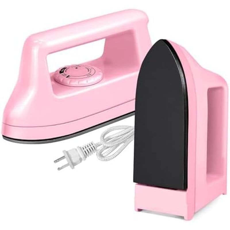 Mini Ferro Para Artesanato E Viagens-Máquina Elétrica De Prensa Térmica Quilting Costura (Branca)-6.49 x 3.74 x 2.6 Pole