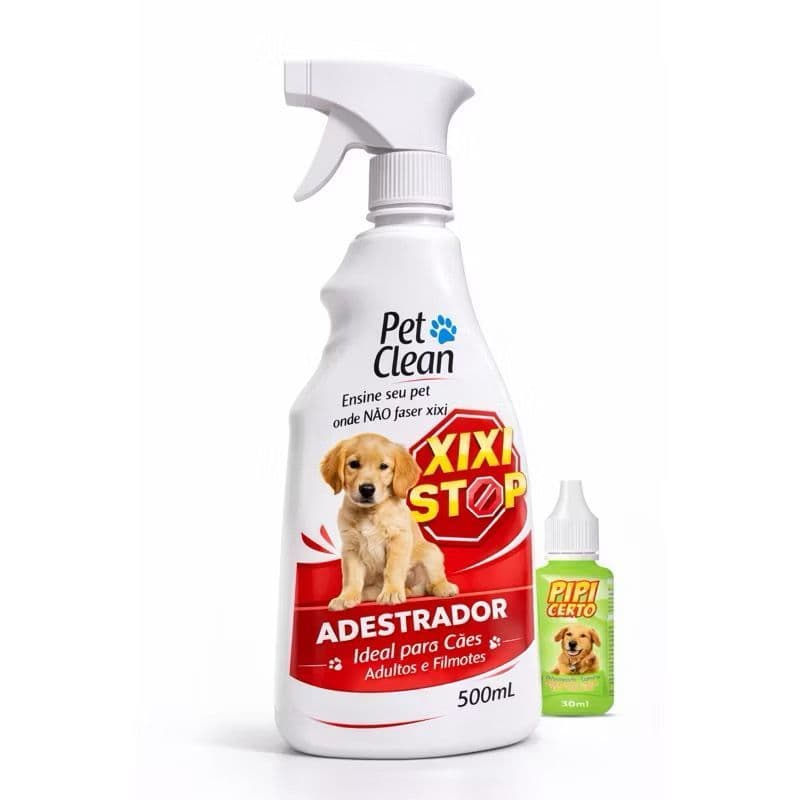 Kit Xixi Stop e Pipi Certo Educador Sanitário para Cães Onde Pode e Não Pode Xixi Cachorro Pet Clean. Kit xixi certo + x
