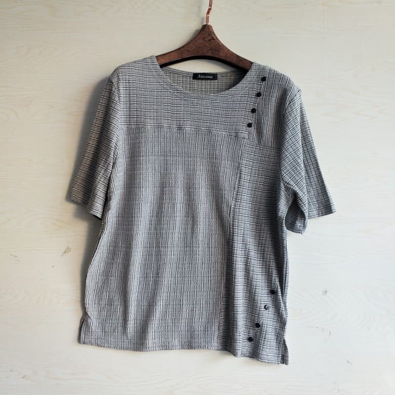 Original comércio exterior estilo japonês cauda bens de manga curta camiseta feminina verão estilo fino respirável legal