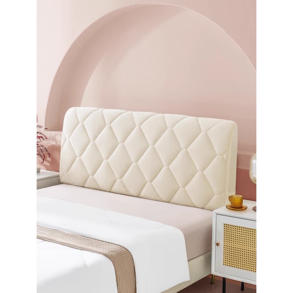 Capa de cabeceira com sensação de alta qualidade 2026 Novo estilo High-End Espessado Encosto de cama de madeira Capa mac