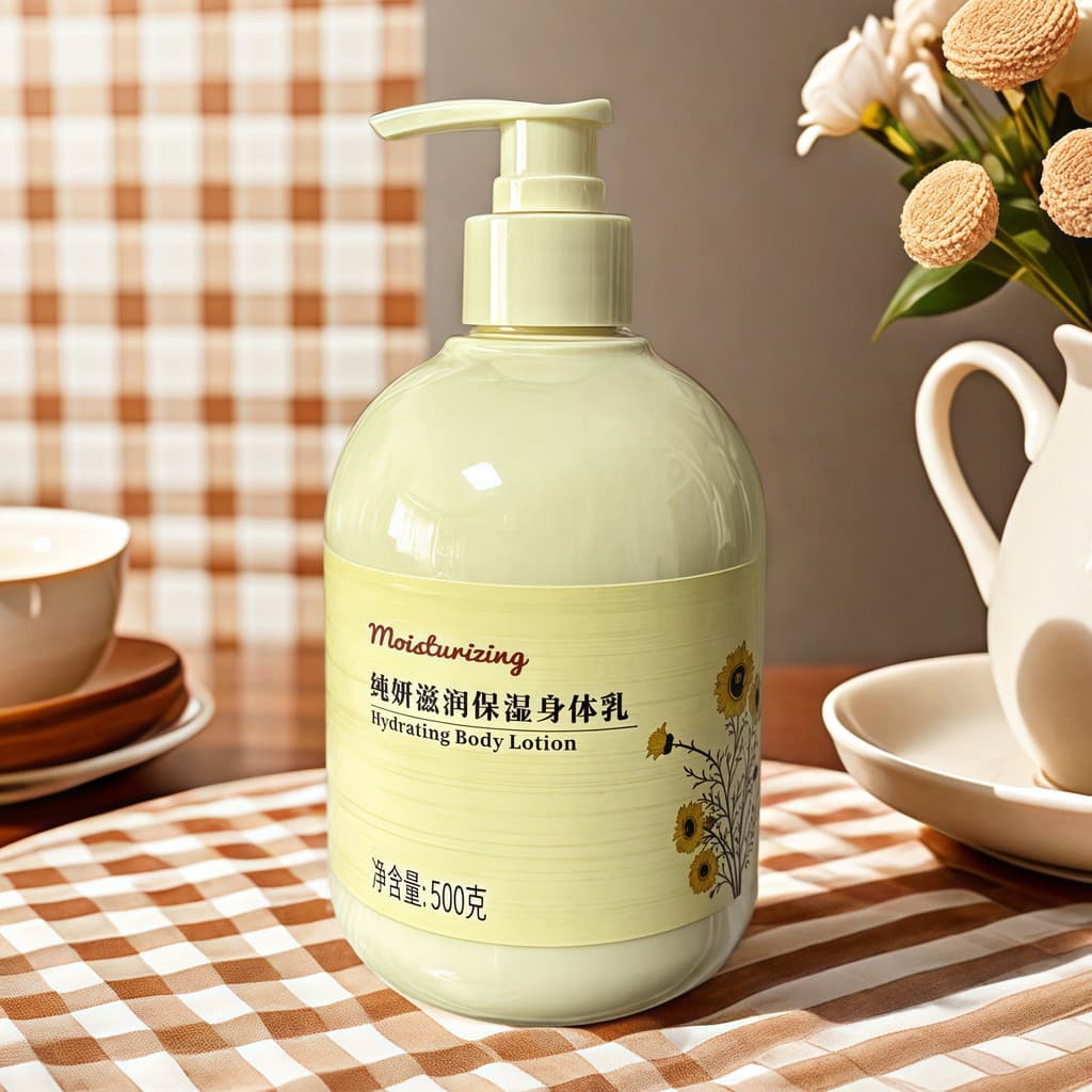500g hidratante creme hidratante beleza pura loção corporal hidratante sabor leite camomila hidratante Anti-secagem