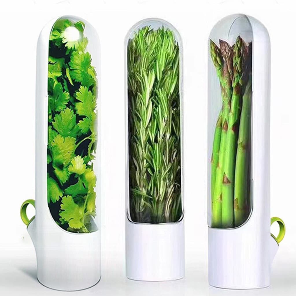 Nova Erva Mais Nítida Armazenamento De Vegetais Copo Amazon Bambu Atirar Nítido