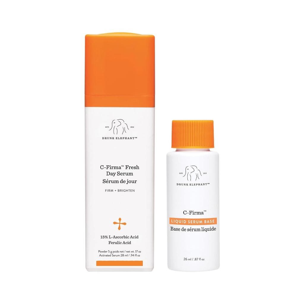 Drunk Elephant C-Firma Fresh Day Serum - 28 ml/.94 fl oz - 15% de Vitamina C Iluminadora - Cuidados com a Pele de Grau C