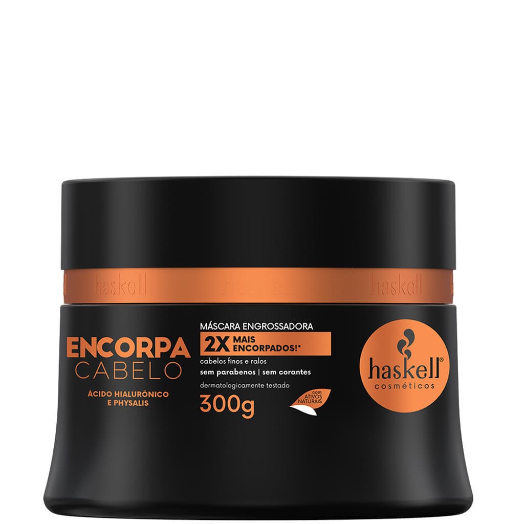 Máscara Encorpa Cabelo 300gr Haskell