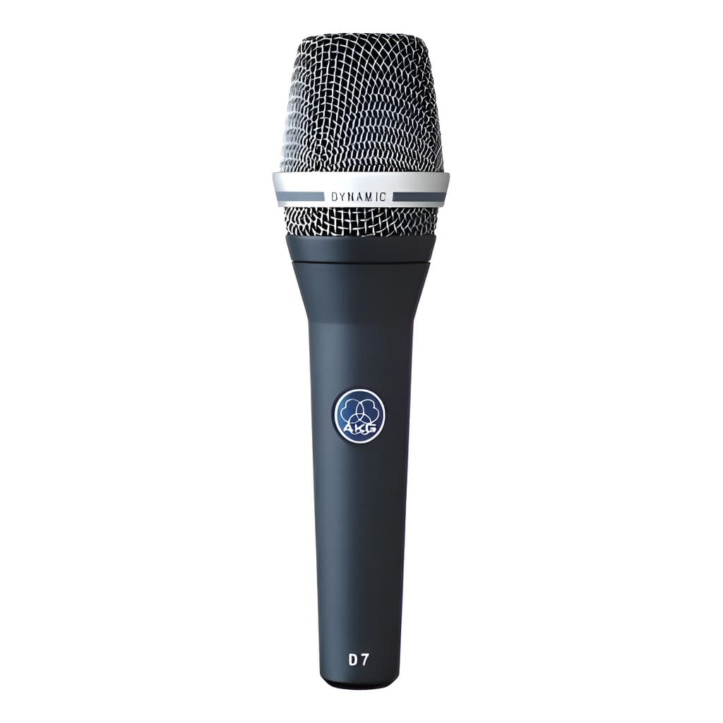 Microfone Akg D7 Dinamico Profissional Supercardioide Azul-escuro