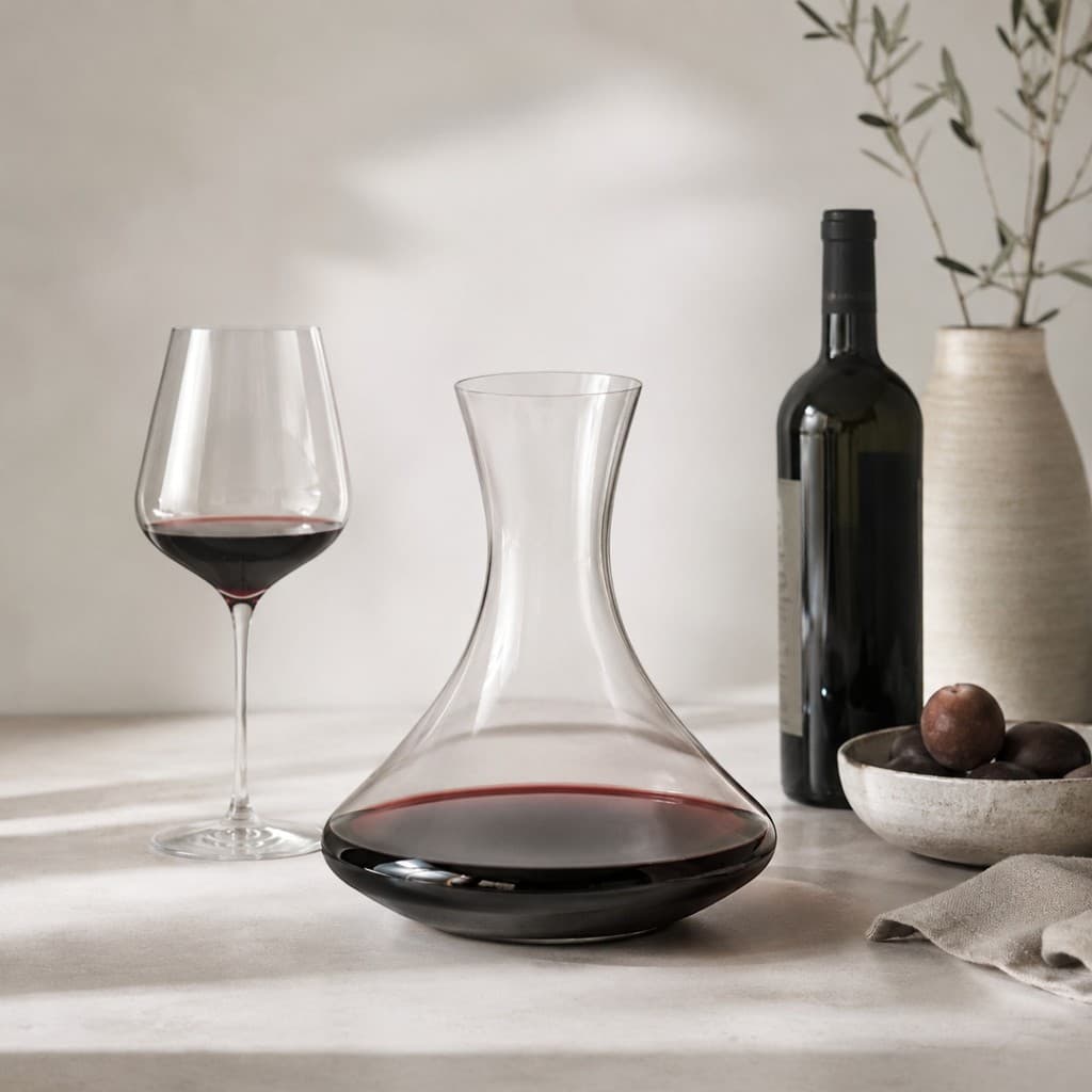 Decanter Forum Pequeno de Cristal Bohemia Para Vinhos 700ml